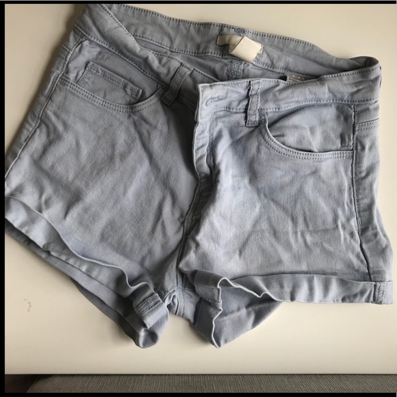 H&M Pants - H&M light blue shorts